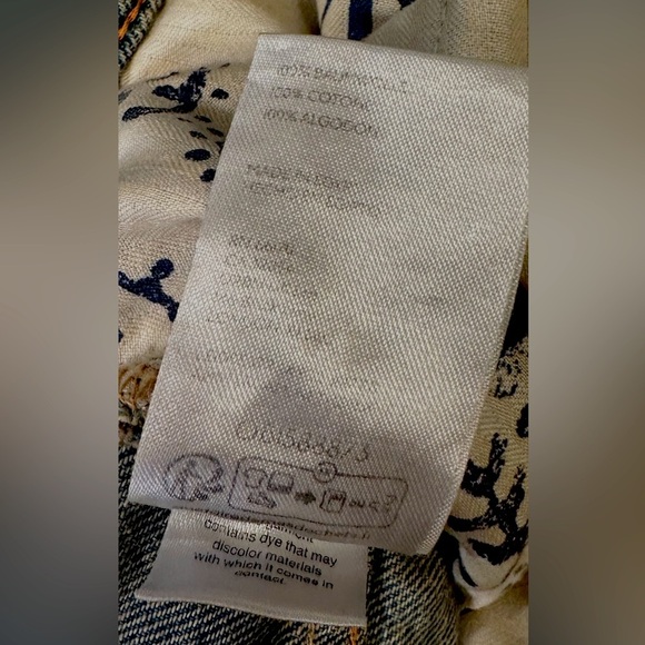 We The Free Tinsley Jeans Size 31 Light Wash Baggy High Rise Straight Leg - Picture 10 of 13